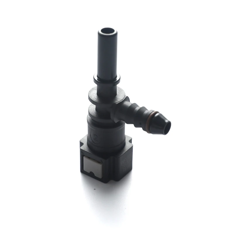 

7.89 ID6 Auto Car Fuel Line Bundy Tee Hose Coupler Connector Car Accessories hose connector 1pc Nylon