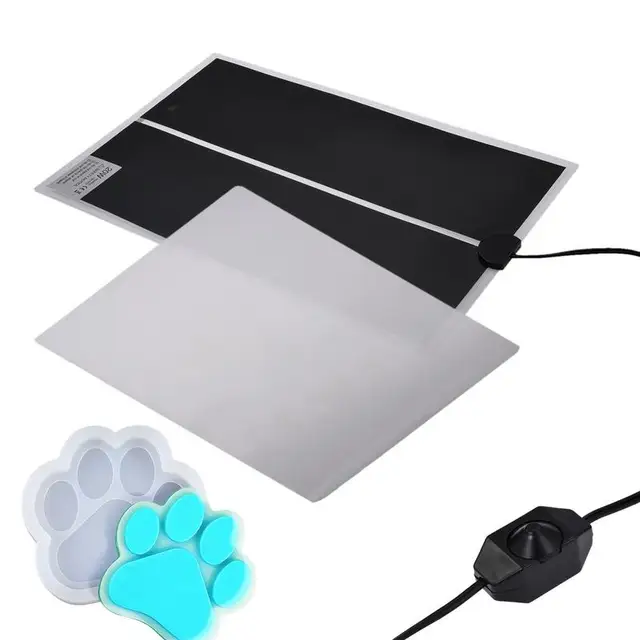 Gyanta Fűtő Szőnyeg Formák Szilikon Masszázs Pulzált Mágneses Teljes Test Fájdalomcsillapító Pad - Image 4