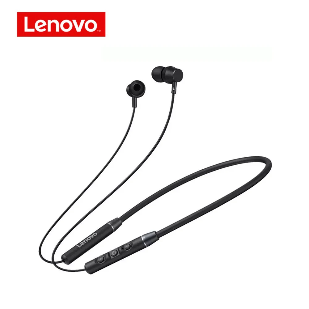 Беспроводные наушники Lenovo QE03 с шейным ободом Bluetooth 5 0 спортивные Hi-Fi