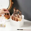Multifunctional Compartment Storage Box Bamboo Wooden Desktop Organizer Cosmetic Stationery Remote Control Organizer 3