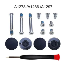Rubber Feet Replacement Set with Screws and Screwdriver (1 set)