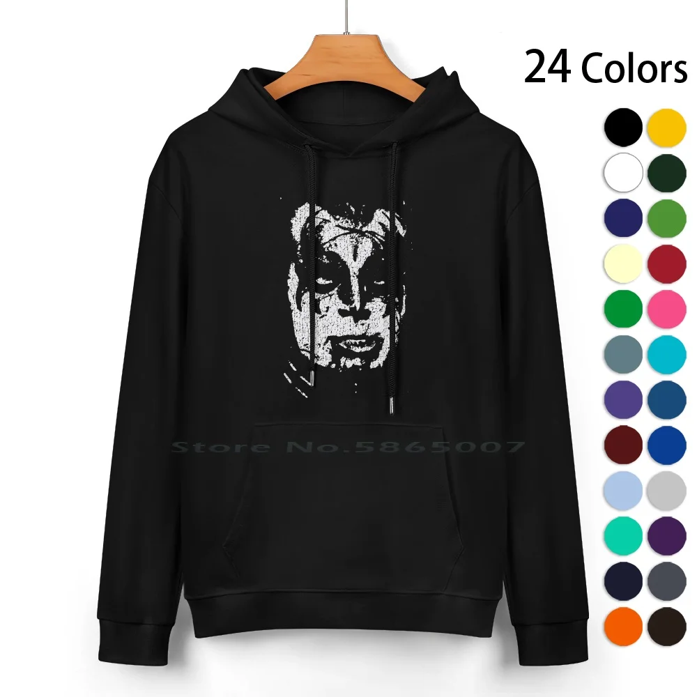 

Gene Pure Cotton Hoodie Sweater 24 Colors Kiss Blood 70s Retro Alive2 Makeup Vintage Casablanca 100% Cotton Hooded Sweatshirt