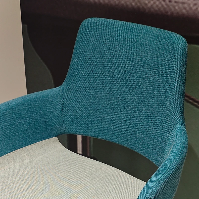 Modern Upholstered Design Coffee Shop Chair Hotel Restaurant Furniture Leather Office Chairs