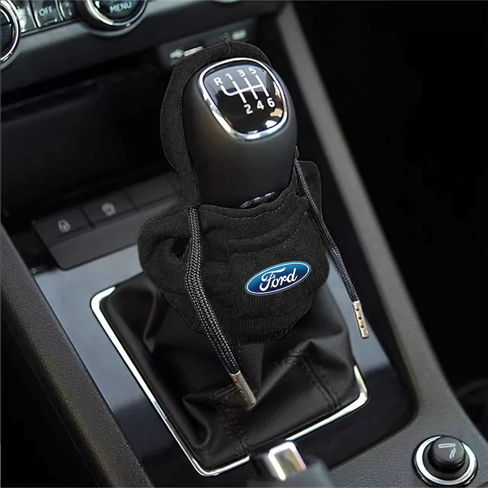 1/2pcs 후드 자동차 수동 핸들 기어 시프트 안티 슬립 커버 포드 F150 포커스 2 EcoSport Escort MK7 S-MAX Fusion Mondeo Mustang