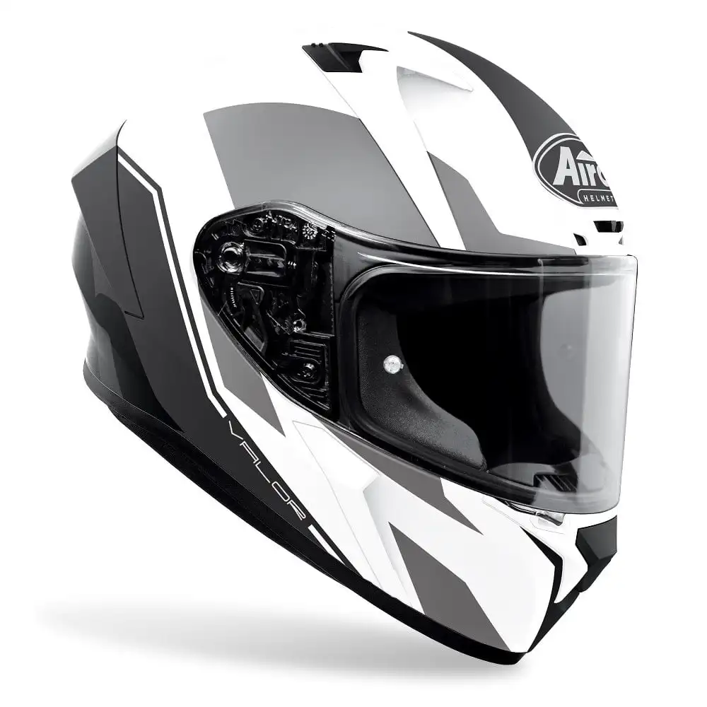 Helem Integral Airoh Valor Wings White Matt Motorcycle Equipment Motozashti  Suku Cadang Motor|Helm| - AliExpress