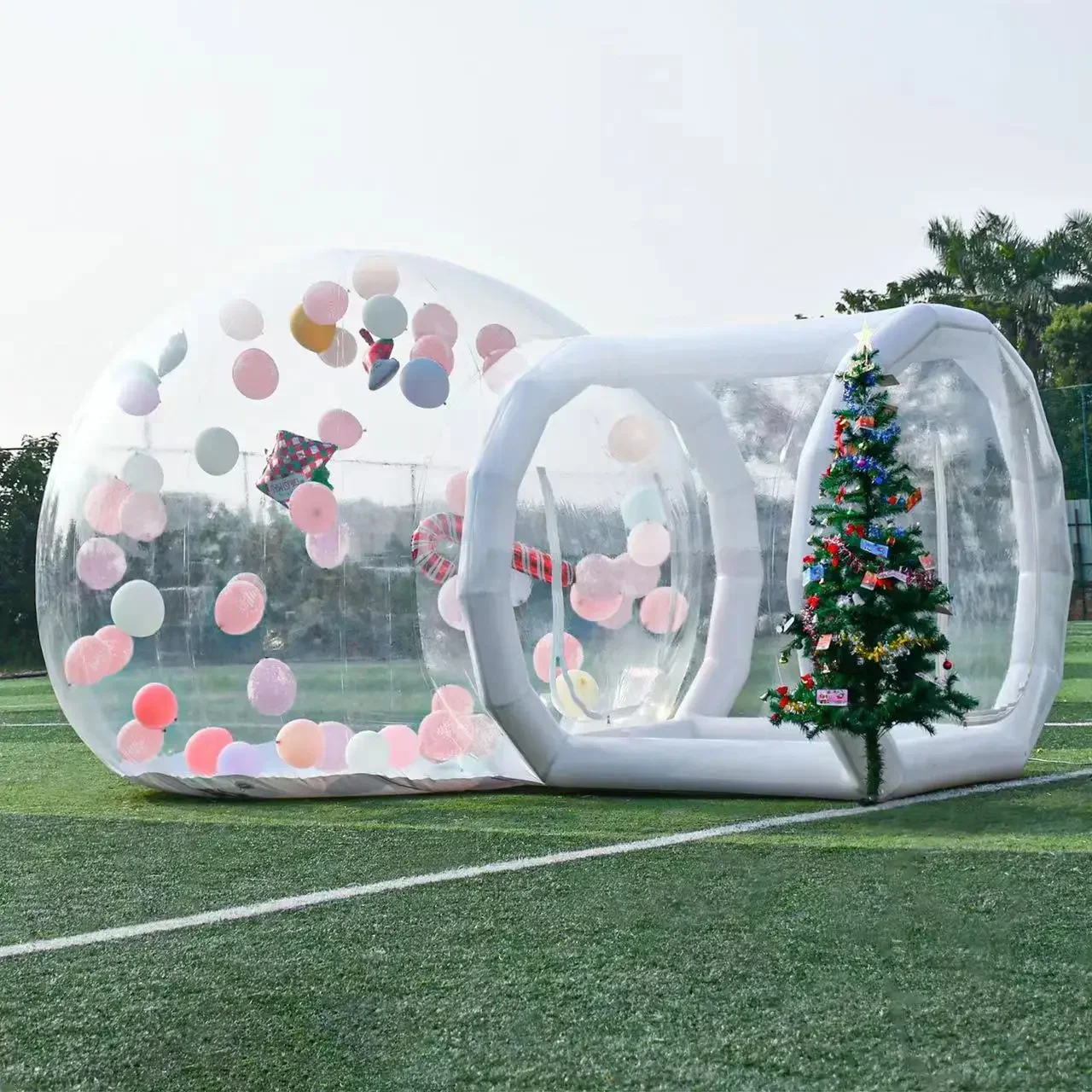Description Picture 3 of itemInflatable Bubble House,Commercial Grade PVC Clear Bubble House with Air Pump and Blower,Bubble Tent for Family & Birthday Party