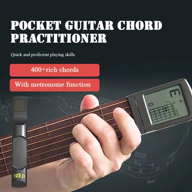 Outil Entraînement Guitare Débutant Manche Guitare De Poche Musiin - 6 Frettes - Outil D'entraînement Portable Pour Débutants Manche Guitare Pocket