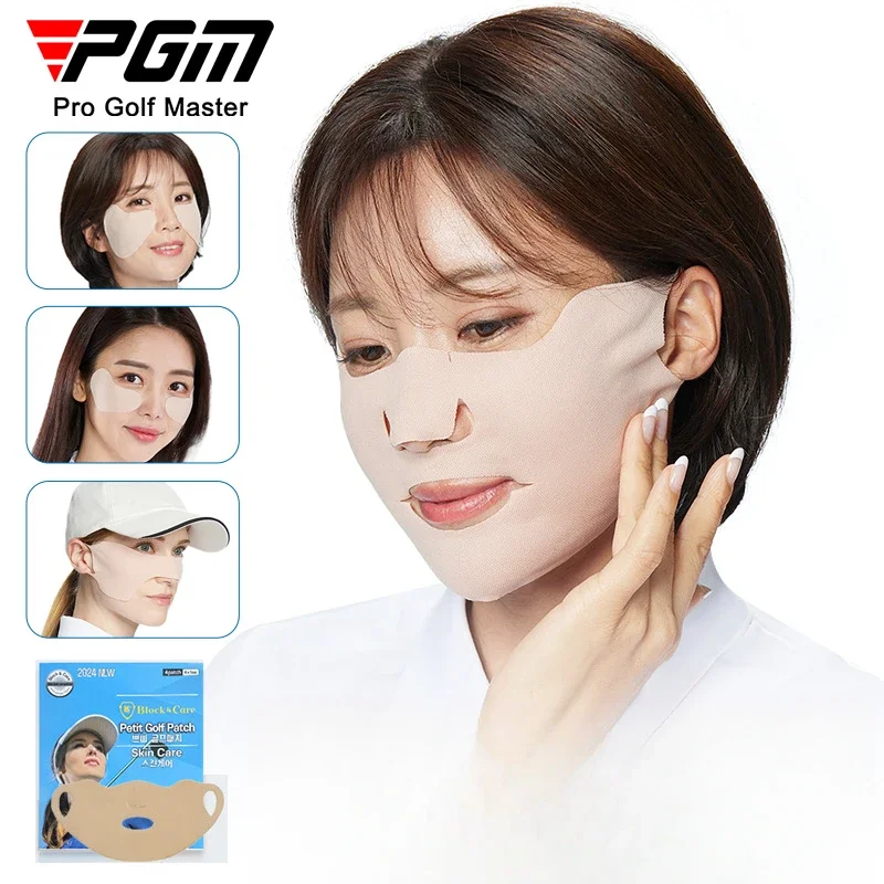 PGM Golf Sunscreen Facial Mask with Moisturizing and UV Protection for Outdoor Sports KOZ009