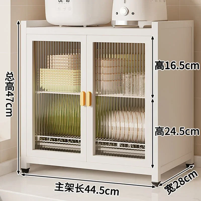 Acrylic Doors Decorated Sideboard Italian Luxury Nordic Shelves Cabinet Showcase Display Muebles De Cocina Bedroom Furniture