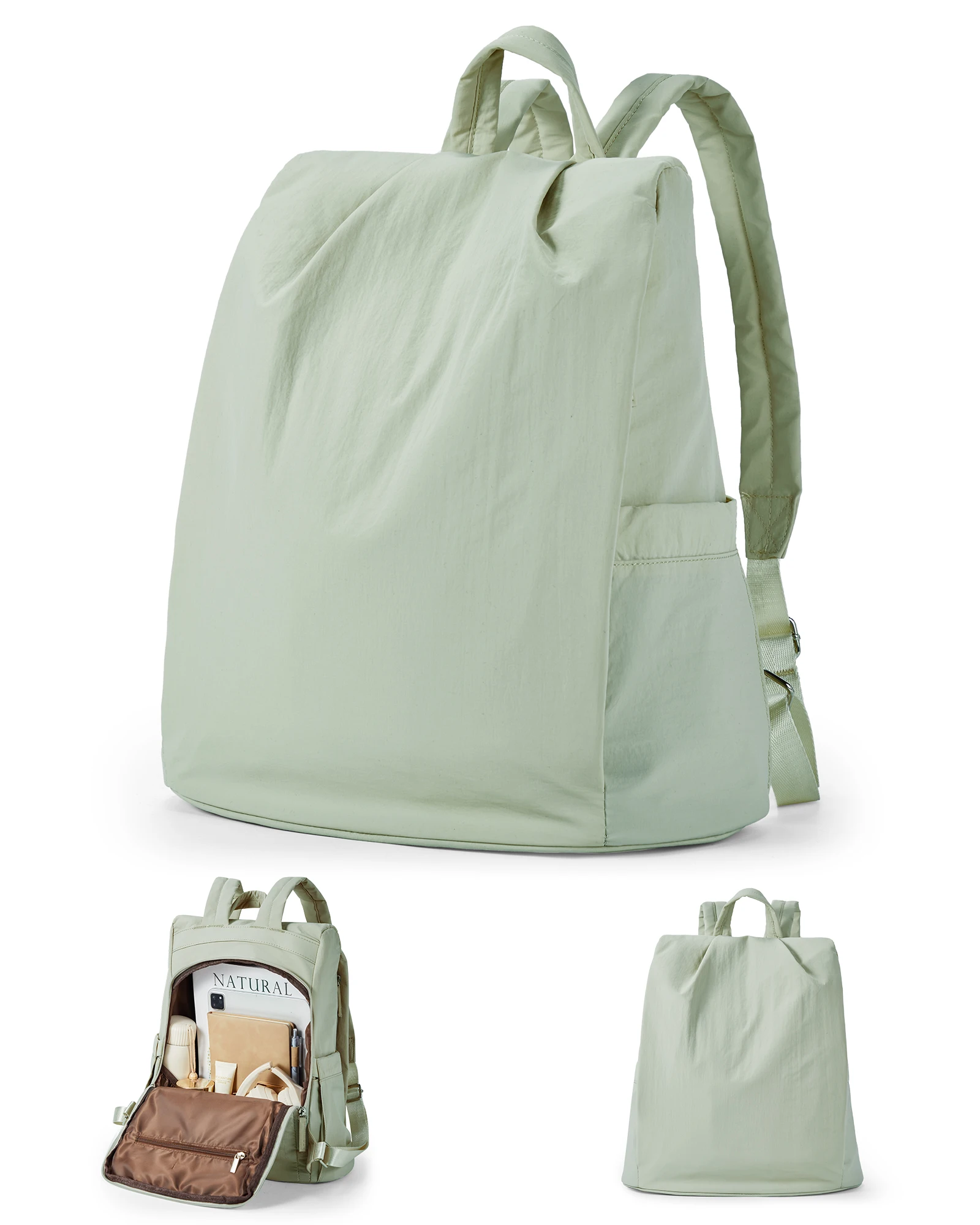 Women's Lightweight Anti-Theft Travel Backpack - Stylish and Modern Design
