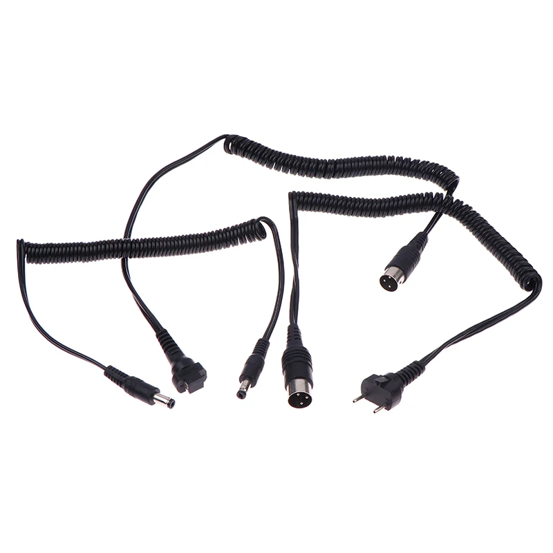 【1Pcs 3핀 9mm 6mm 마라톤 스트롱 210 204 90 105L 102L 핸드피스 전원 케이블 전기 매니큐어 드릴 액세서리】