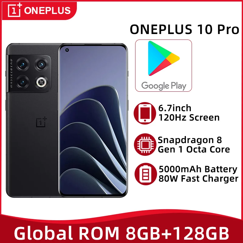 Global ROM OnePlus 10 Pro 5G 8GB 128GB โทรศัพท์มือถือ snapdagon 8Gen 1 ...