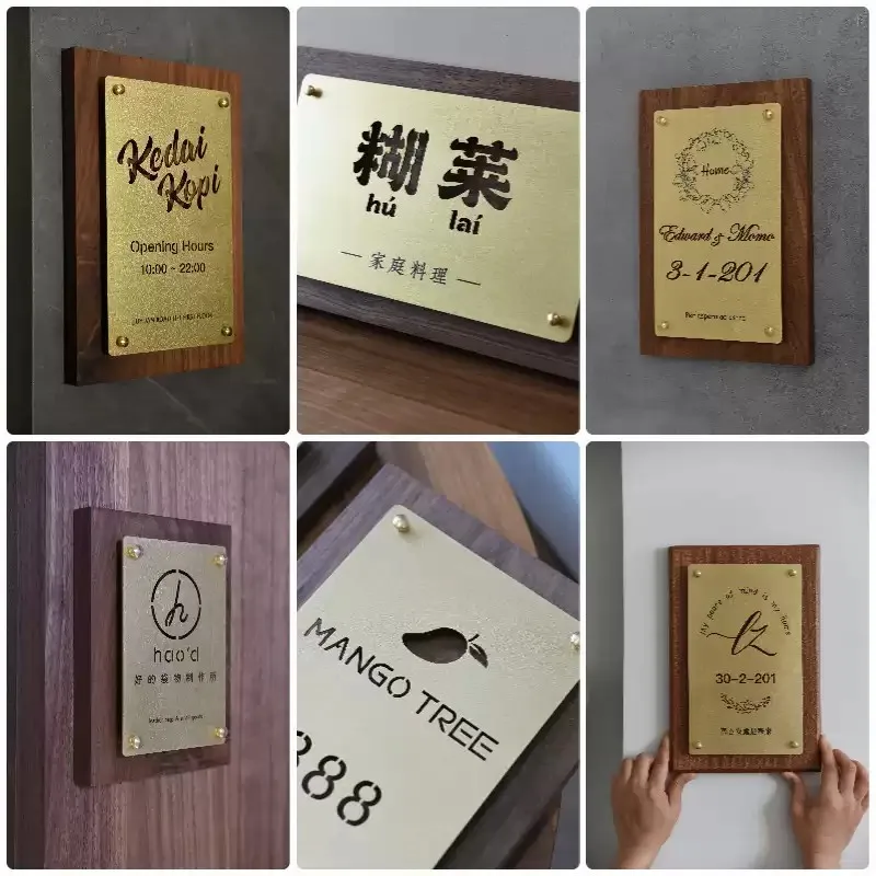Vintage coffee shop, Western restaurant, illuminated signage, wooden shop, doorplate, signage