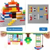 4Pcs Base Plates 32x32 16x32 Dots Classic BasePlates Blocks Plastic Building Bricks Assembly Compatible Brand MOC Friends City 6