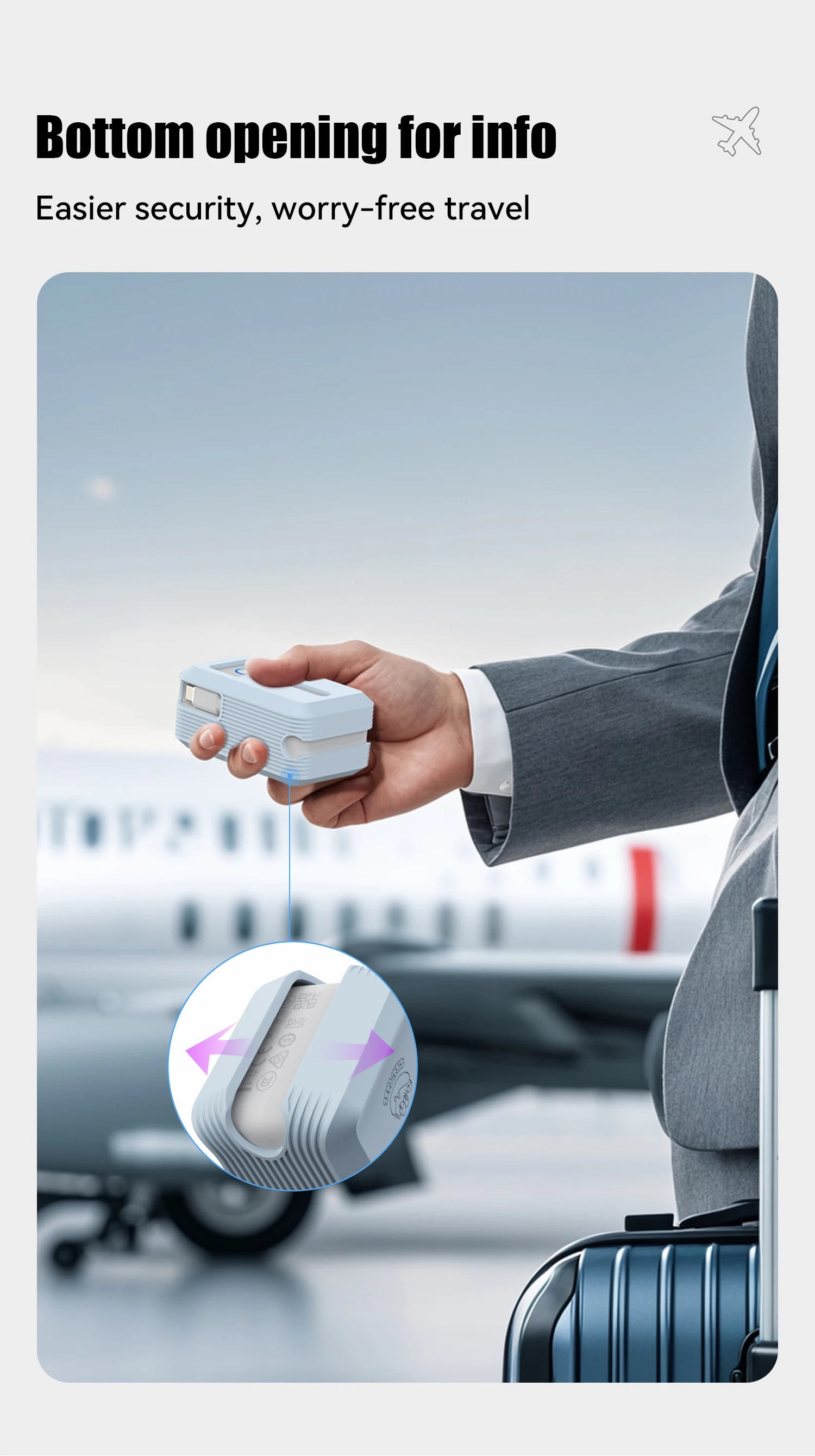 Shockproof Silicone Case for Anker Nano Power Bank (10,000mAh 45W) A1638 Protective Cover with Precise Cutouts for Travel Flight