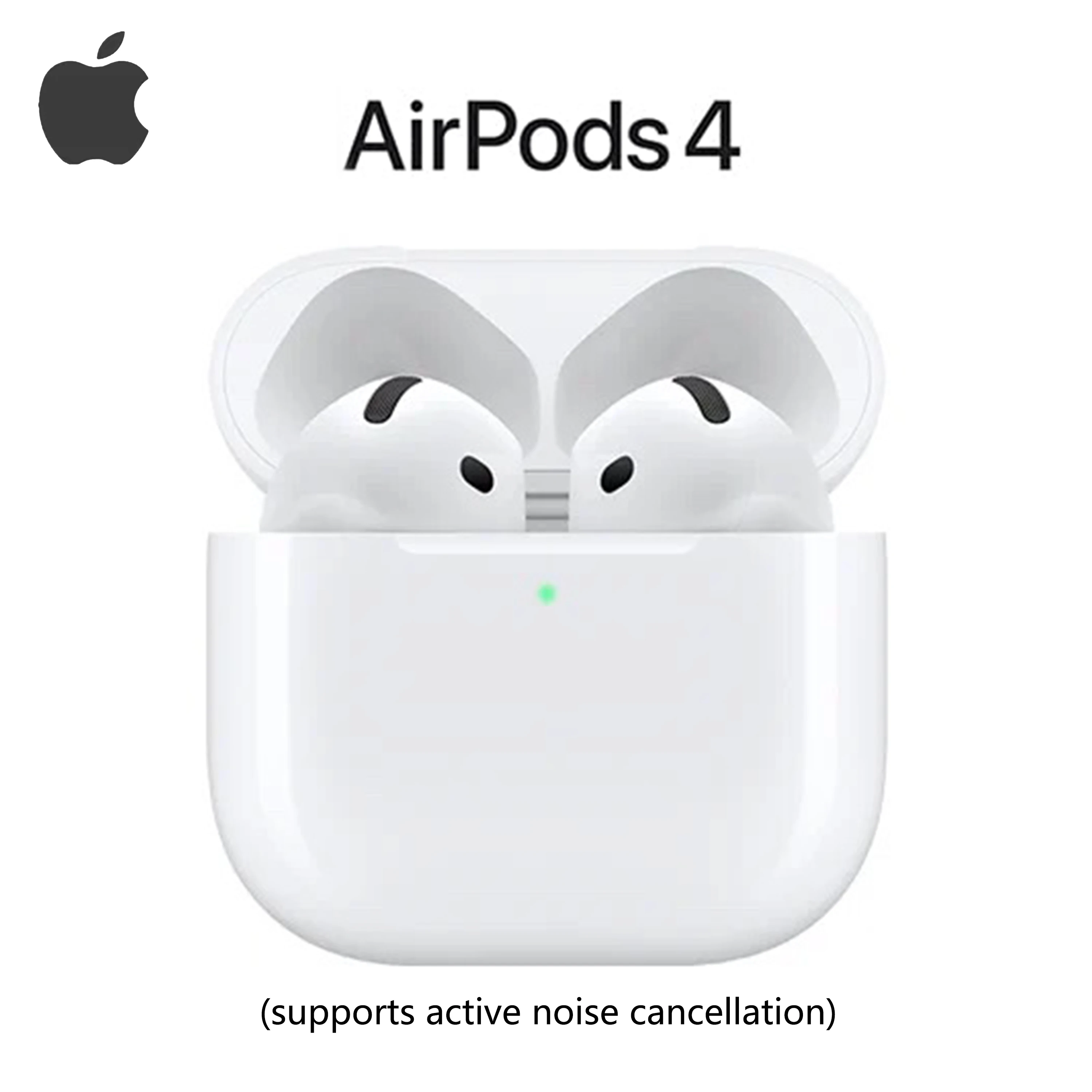 Apple AirPods 4 Adaptive EQ H2 Earphone Chip Wireless Bluetooth Earphone Spatial Audio with Dynamic Head Tracking