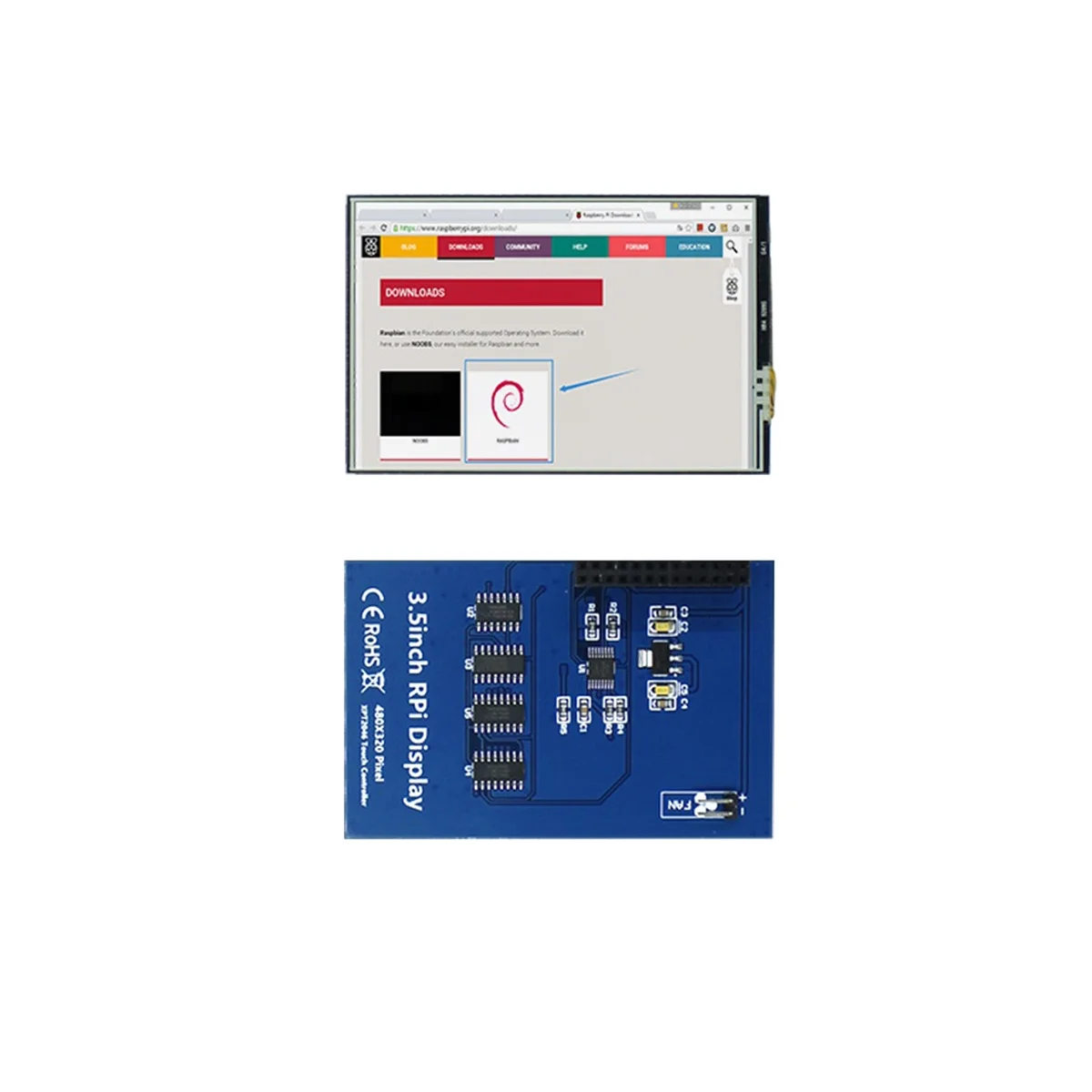 ׼ ġ ÷ ũ TFT LCD,   4B, 3B +, 3B,  W, 480x320 ÷, 3.5 ġ