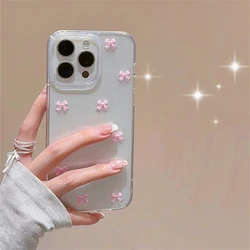 Chic Pink Bowknot Glitter Epoxy Phone Case - Soft Korean-Inspired Design for iPhone 11 (Pink Bowknot)