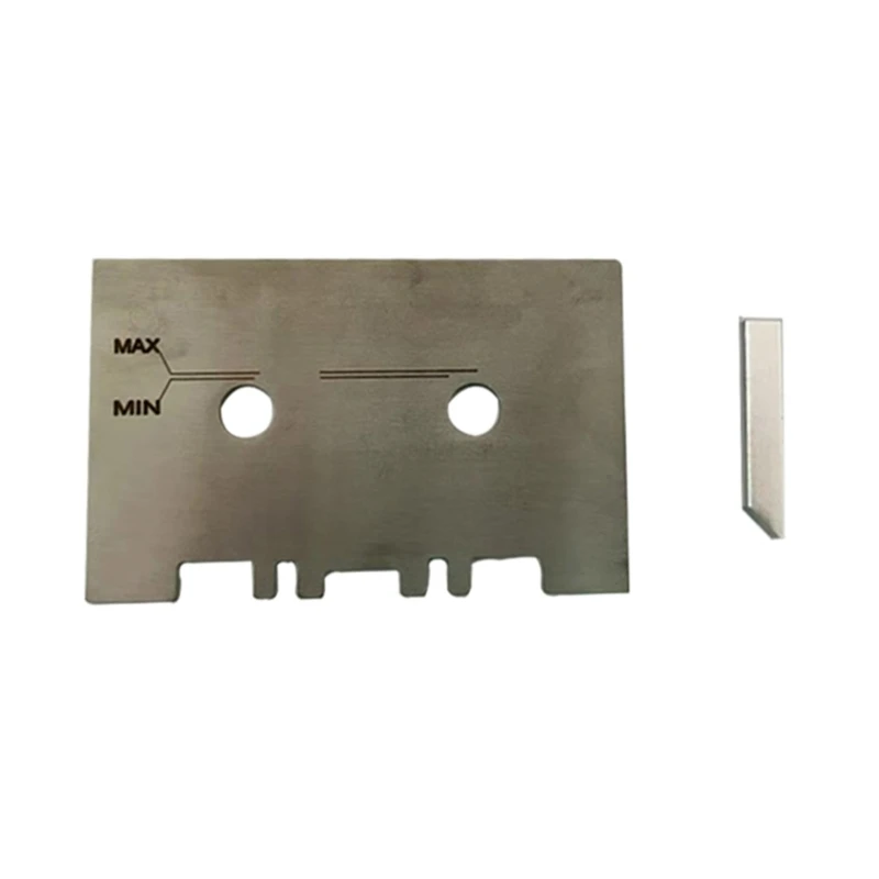 

E56B High Accuracy Guide Set Cassette Gauge With Alignment Bar Stainless Steel