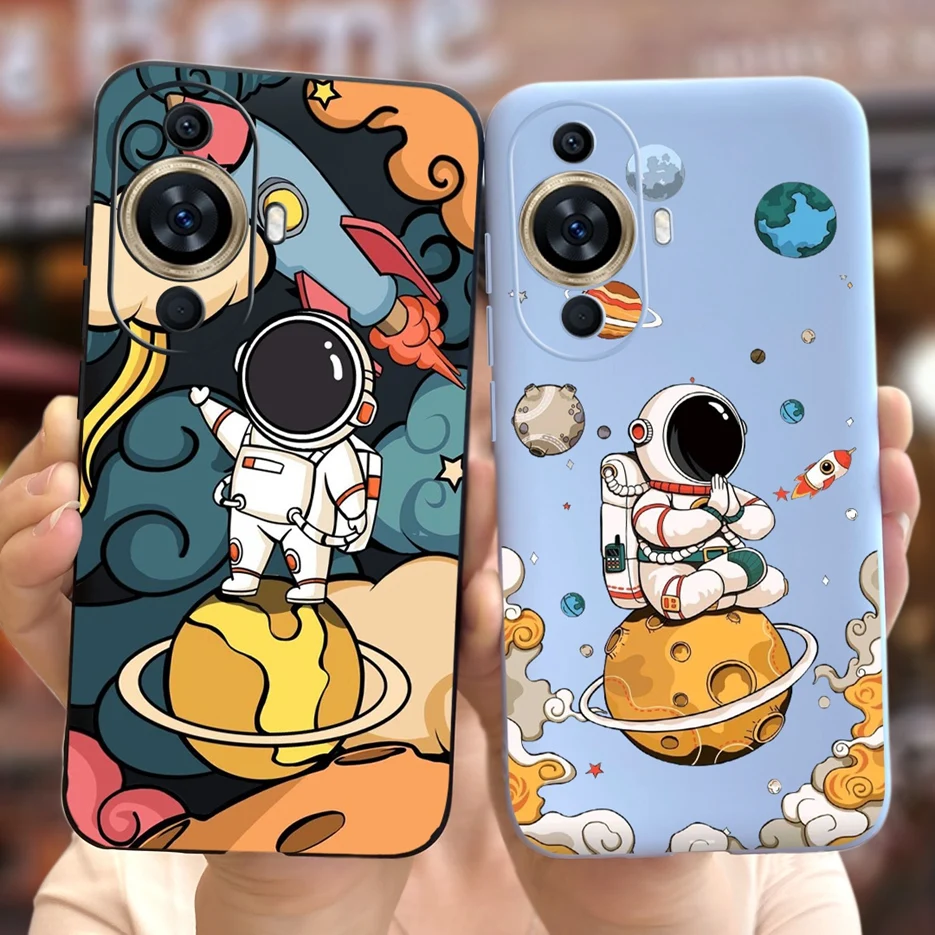 Cute Candy Painted Soft Silicone Phone Case Cover for Huawei Nova 11 Series