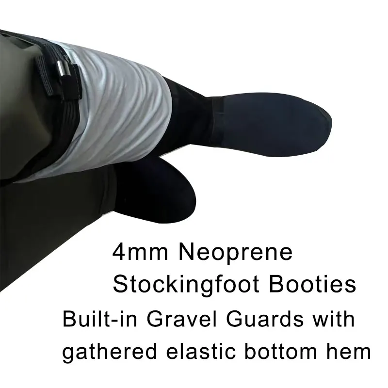 Zippered Breahtable Waist Wader Fishing Apparel with Neoprene Stockingfoot Mens Waterfowl and Hunting Waders Perfect for Angler