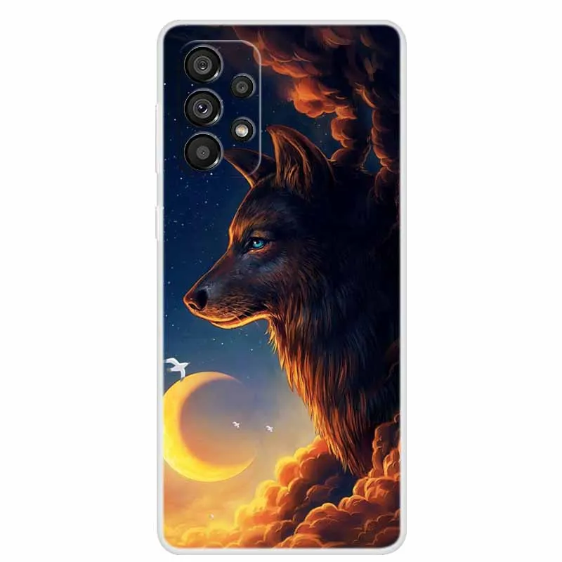 Clear Slim Silicone Printed Coque Cover - Soft TPU Protective Case