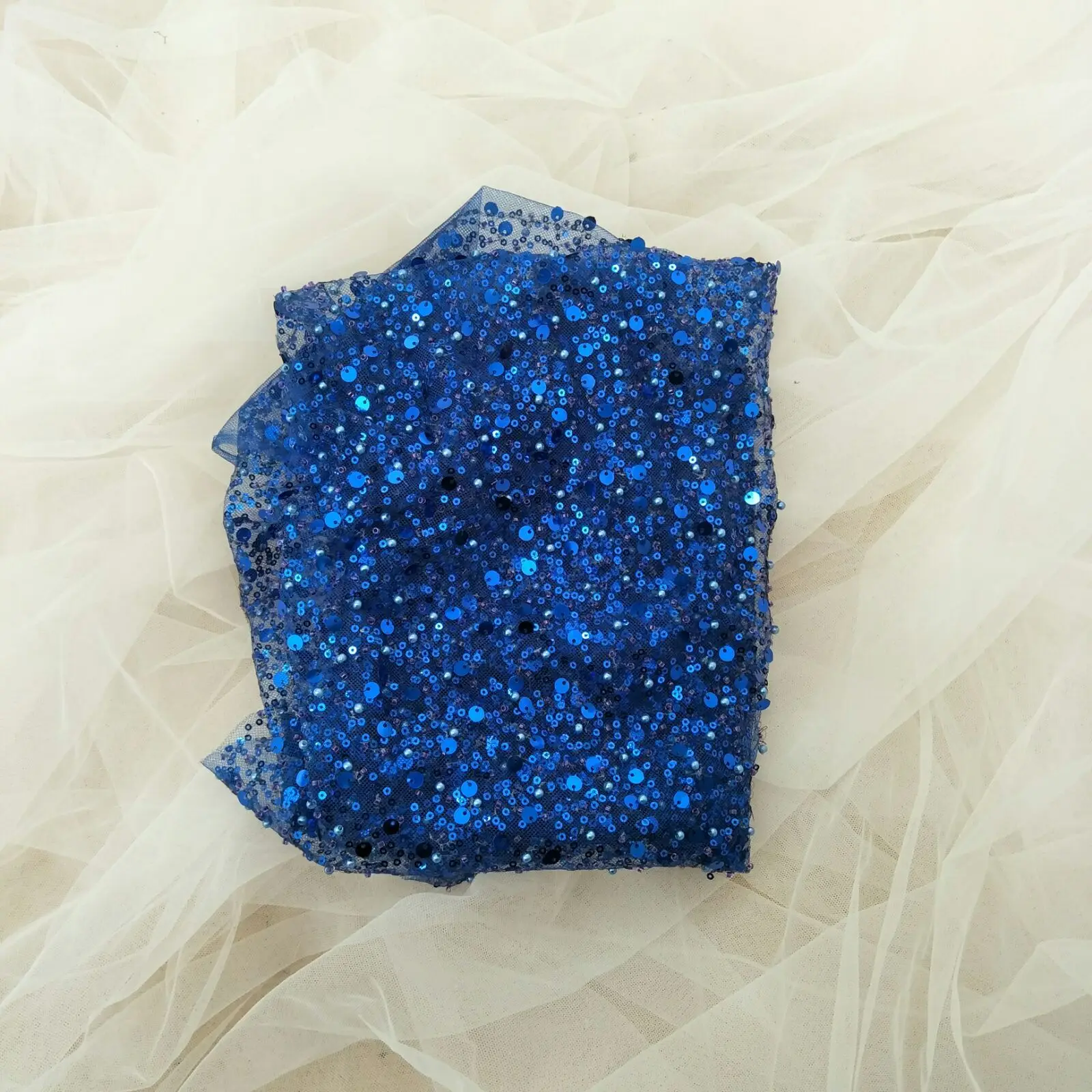 20 Farben, wunderschöner Brautkleid-Spitzenstoff mit Perlen, 130 cm breit, Brautspitze, Meterware. – Detail 14