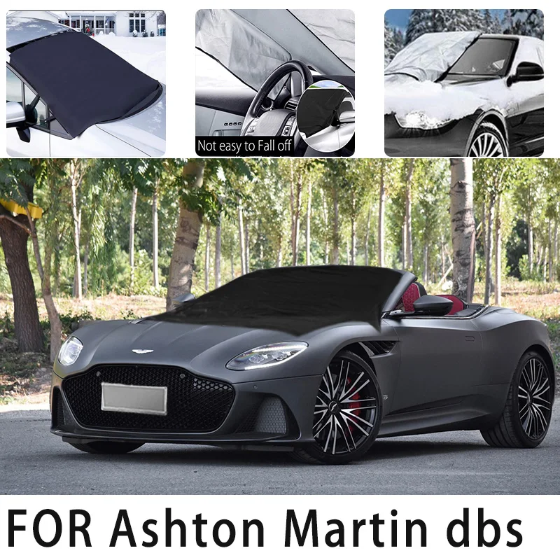 

Car snow cover front cover for Ashton Martin dbs snowprotection, heat insulation, shading, and wind protection car accessories