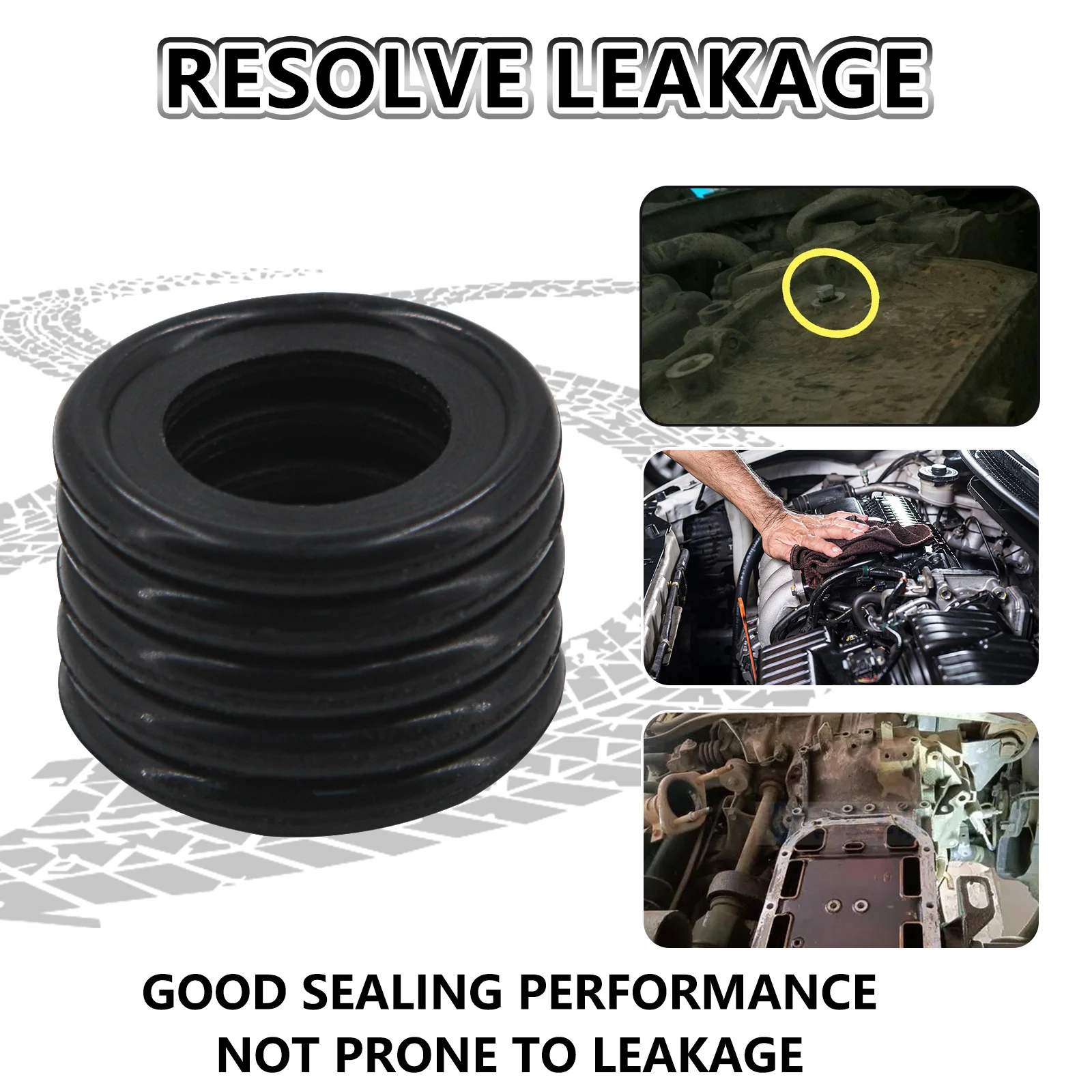 Oil Drain Plug Gaskets For Ford Fiesta Mondeo Transit Focus C-Max Mazda Volvo 10PCS