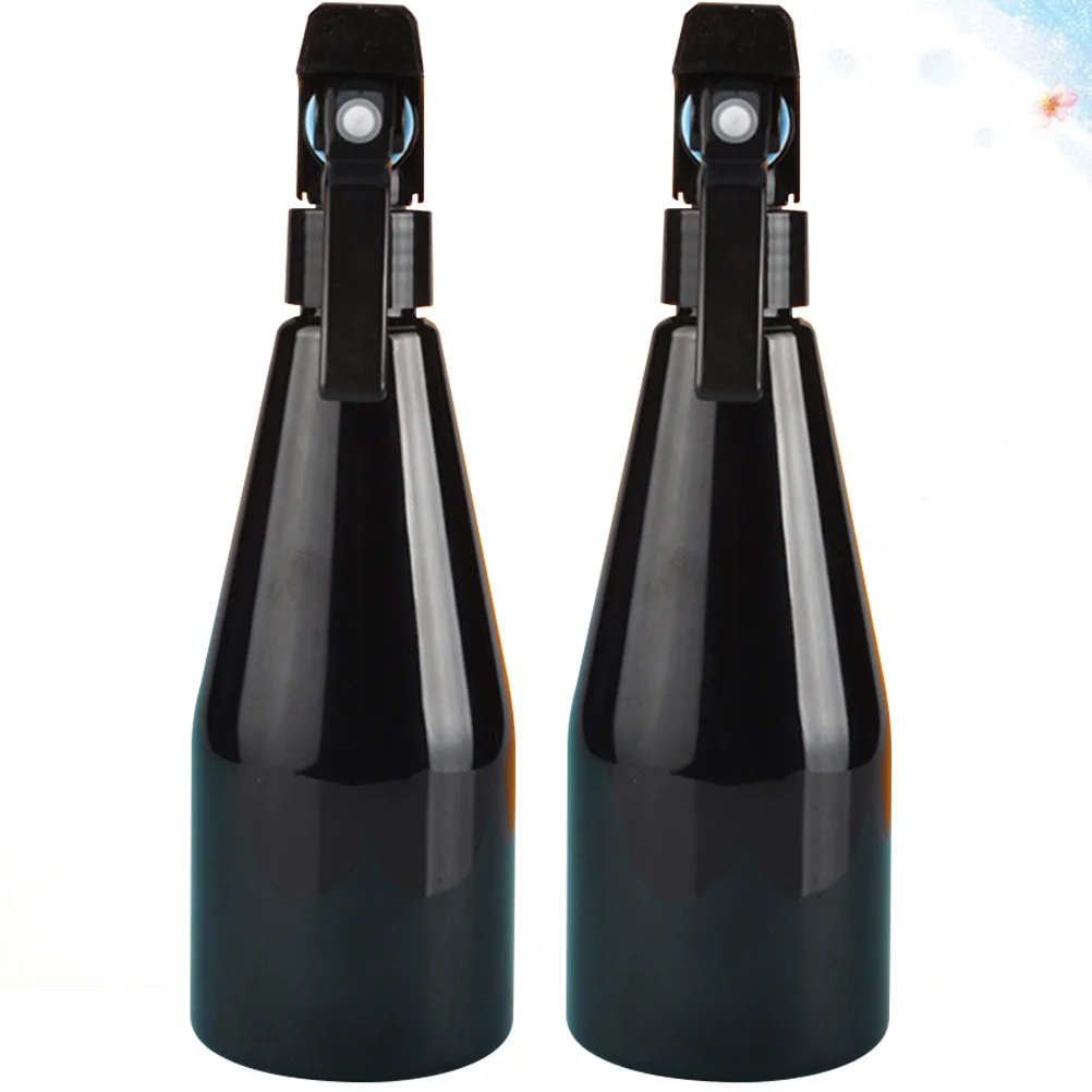 2pcs Black 250ml Empty Spray Bottle Plastic Water Sprayer Mist Tool Multifunctional Refillable Dispenser for