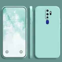 Solid Color Ultra - Thin Matte Silicone Phone Case - Soft TPU Back Cover - OPPO A11 (Sky Blue)