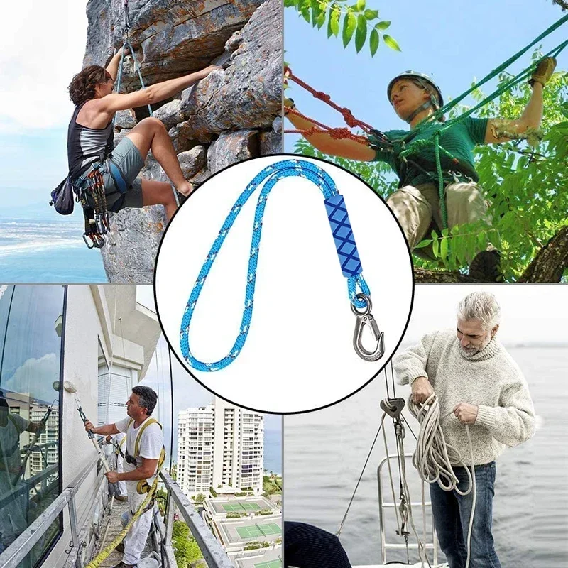 Tree Swing Straps Heavy Duty Hook 120cm For Indoor Outdoor Swing Hammock Hanging Seat