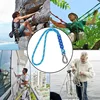 Heavy Duty Hook Tree Swing Rope Hammock Hanging Strap Kit for Indoor Outdoor Swing Hammock Hanging Seat Bubble Chair 120cm 5