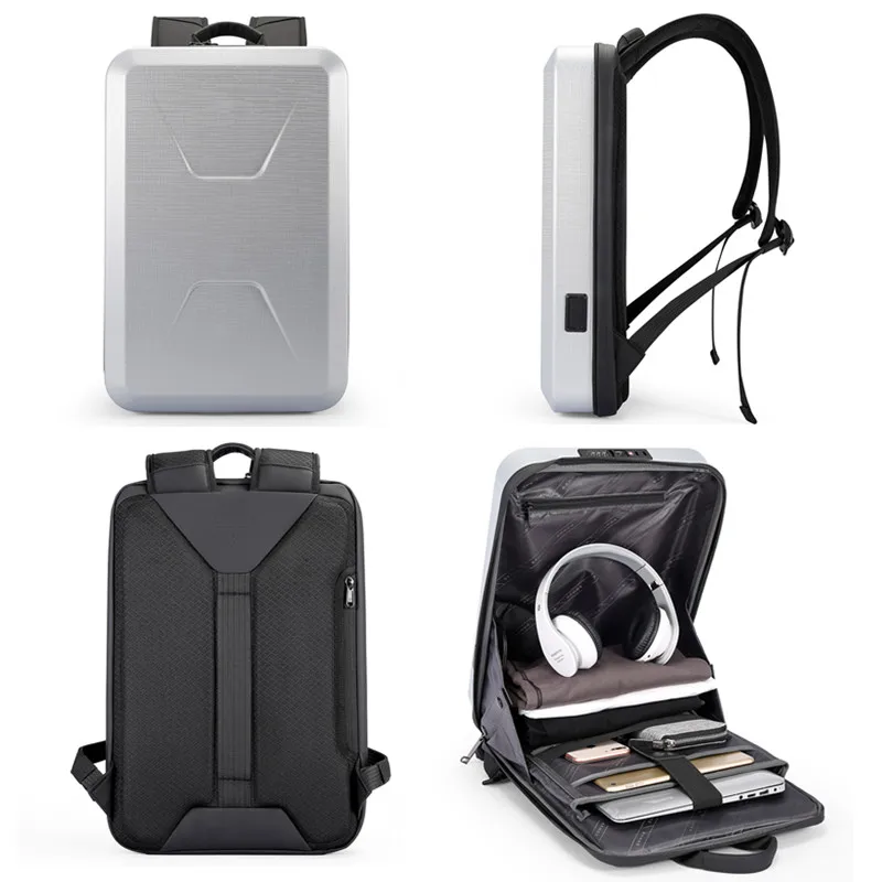 Hard Shell Esports Computer Bolsa Homens Anti-ladrão Mochilas de Negócios 15.6 Polegada Laptop Mochilas Impermeável Male Travel Bag Novo pc - Imagem 6