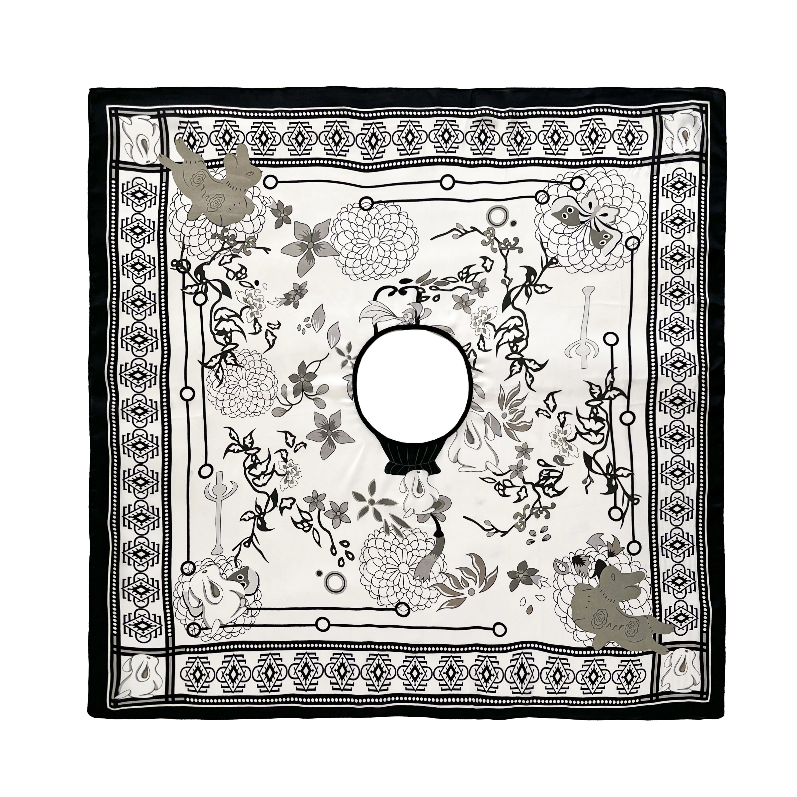 Poncho Pullover Shawl Sun Protection Scarf 2024 New Versatile Scarf Paired With Women's Loose Summer Sunscreen Leisure Clothing