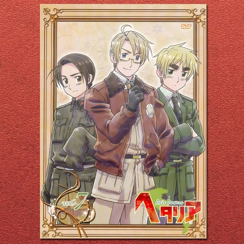 Anime Cartoon Hetalia Axis Powers Poster Canvas painting poster