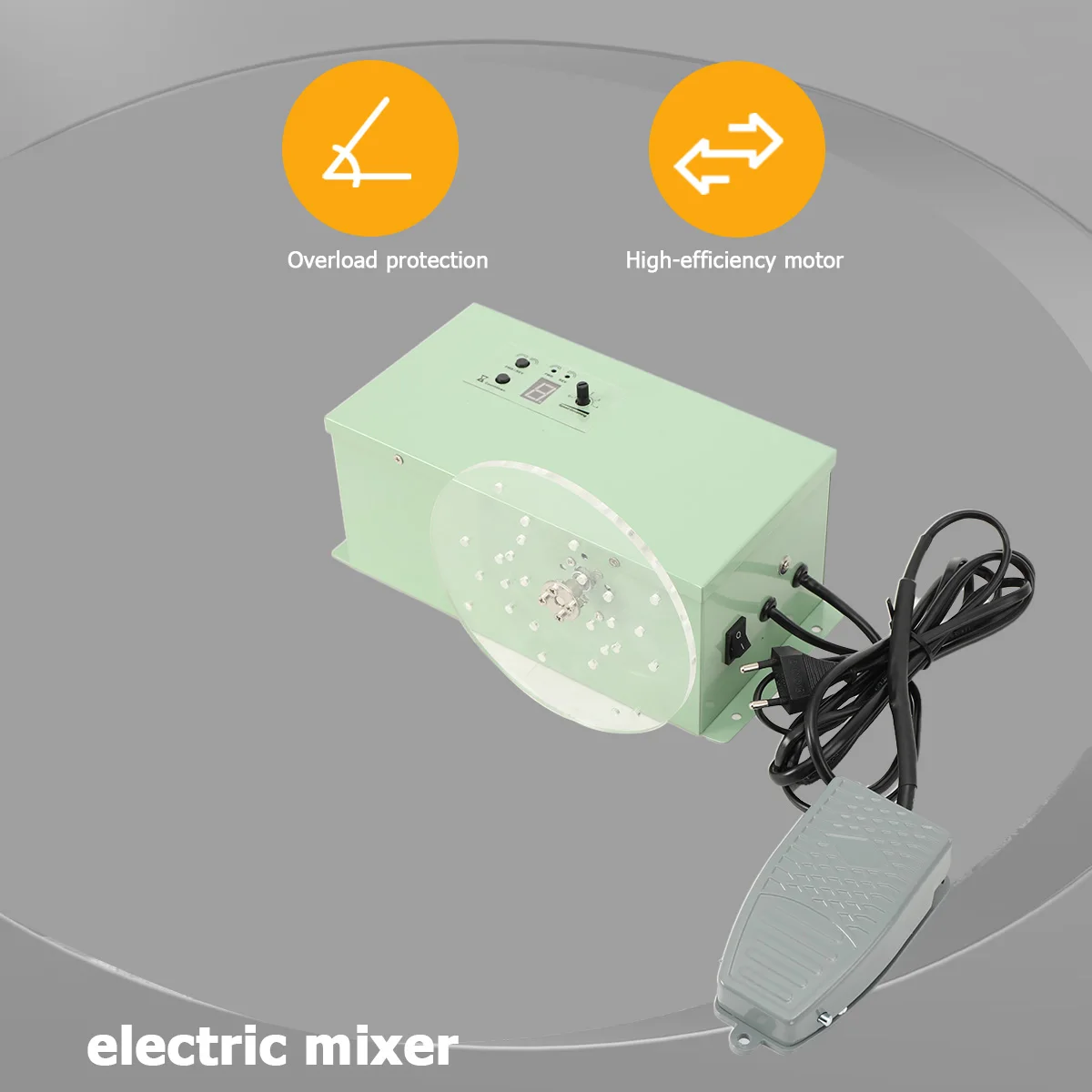 AC 220V Elektrische Wickelmaschine für Flachband, Flexibler Bandwickler mit Fußschalter, 1-500 U/min Geschwindigkeitseinstellbar, 72W – Detail 10