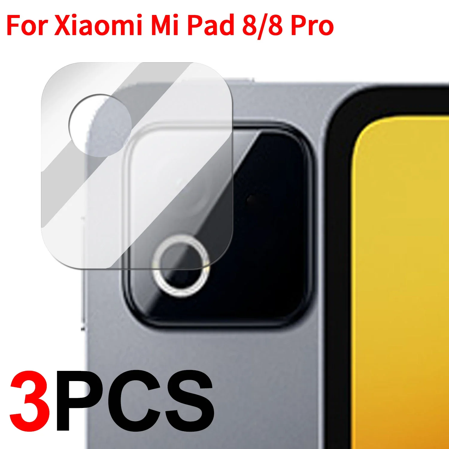 Xiaomi Pad 8 Premium Tempered Glass Camera Protectors - Shockproof & Anti-Scratch Lens Covers