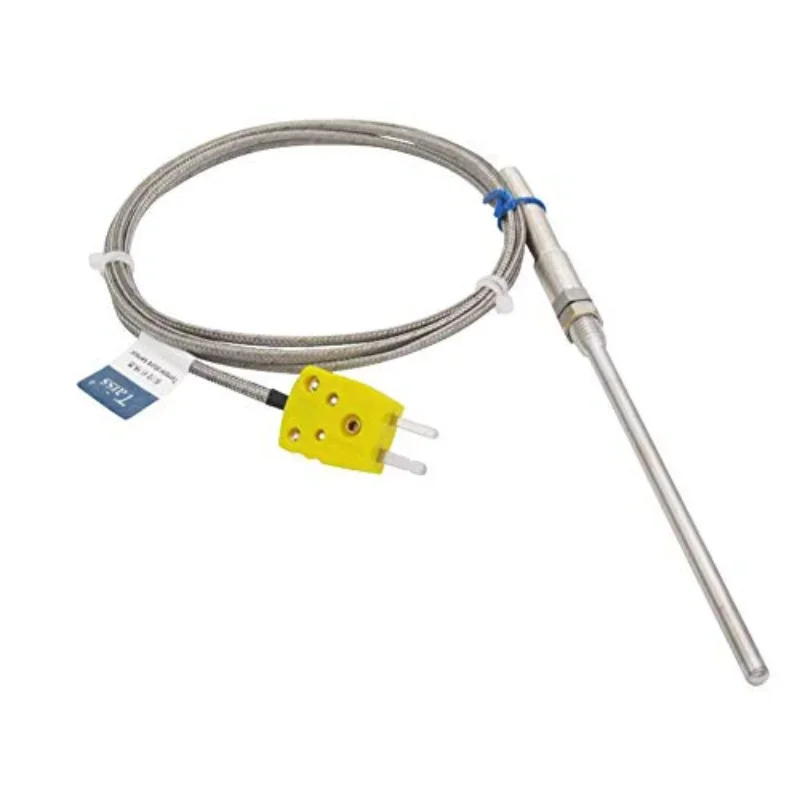 

0~1100 ° Thermistor K-Type Probe Thermocouple Sensor & Meter Temperature Controller, 100mm/M8Long Probe Temperature Range from