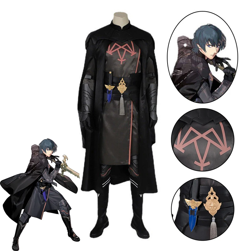 

Byleth Cosplay Costume Cloak Fire Emblem ThreeHouses Game Role Play Uniform Accessories Halloween Christmas Carnival Full Set