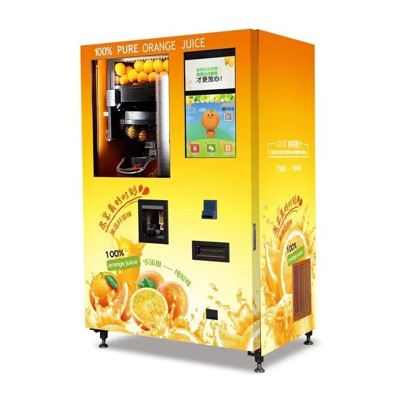 Commercial Orange Fresh Juice Machine Vending Machine for Sale-Efficient Beverage Dispensing Solution