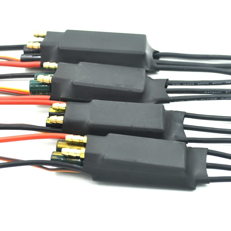 ESC regulátor 40A/50A/60A/80A pro RC auto, loď, dron