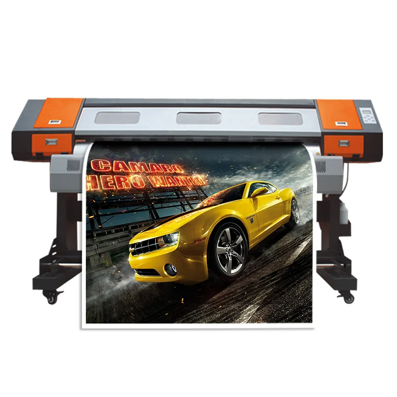 

Manufacturer High Speed XP600 3200 DX5 printer head Canvas billboard Eco solvent printing machine price