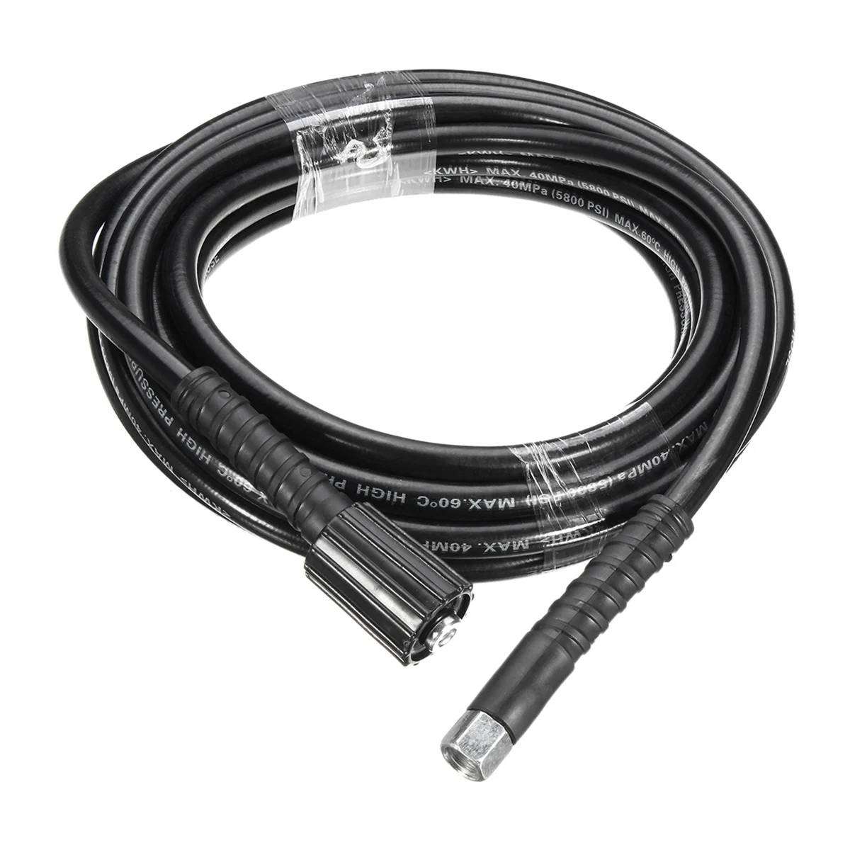 

20M Sewer Drain Water Cleaning Hose Sewage Pipe Blockage Clogging Hose Cord Nozzle for M22 High Pressure