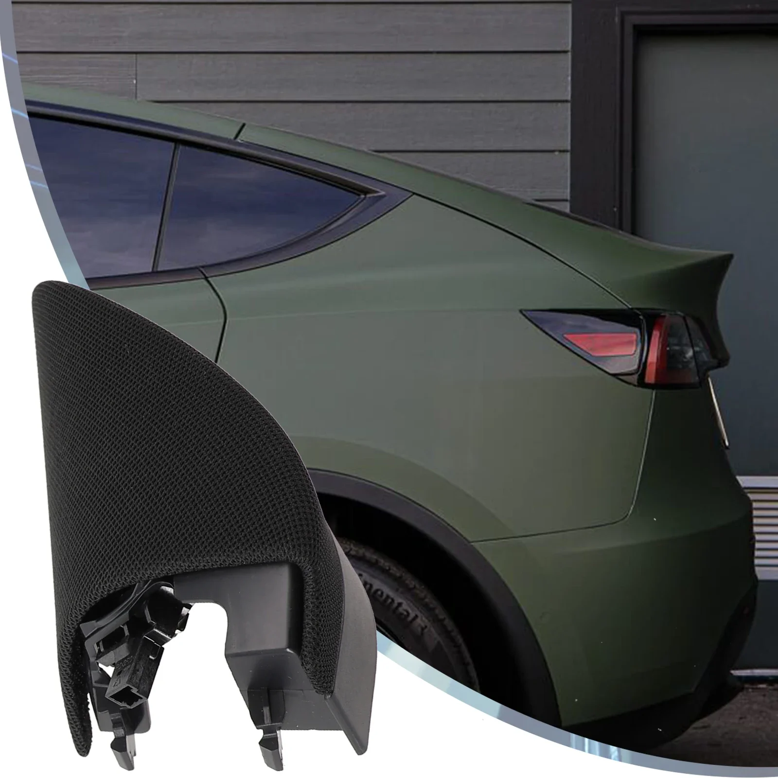 Improve In Car Entertainment with Left Front Driver Side Door Trim Tweeter Speaker Cover for Tesla Model Y 21