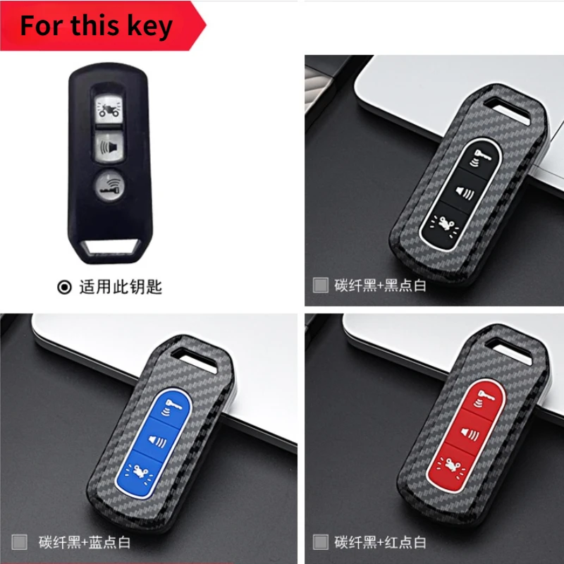 Custodia protettiva in ABS per Honda X ADV SH 300 150 125 Forza 300 125 PCX150 2018 chiave a 3 pulsanti per Scooter moto - Sfcd4818d3f264474b54fdffbc07b1d88F