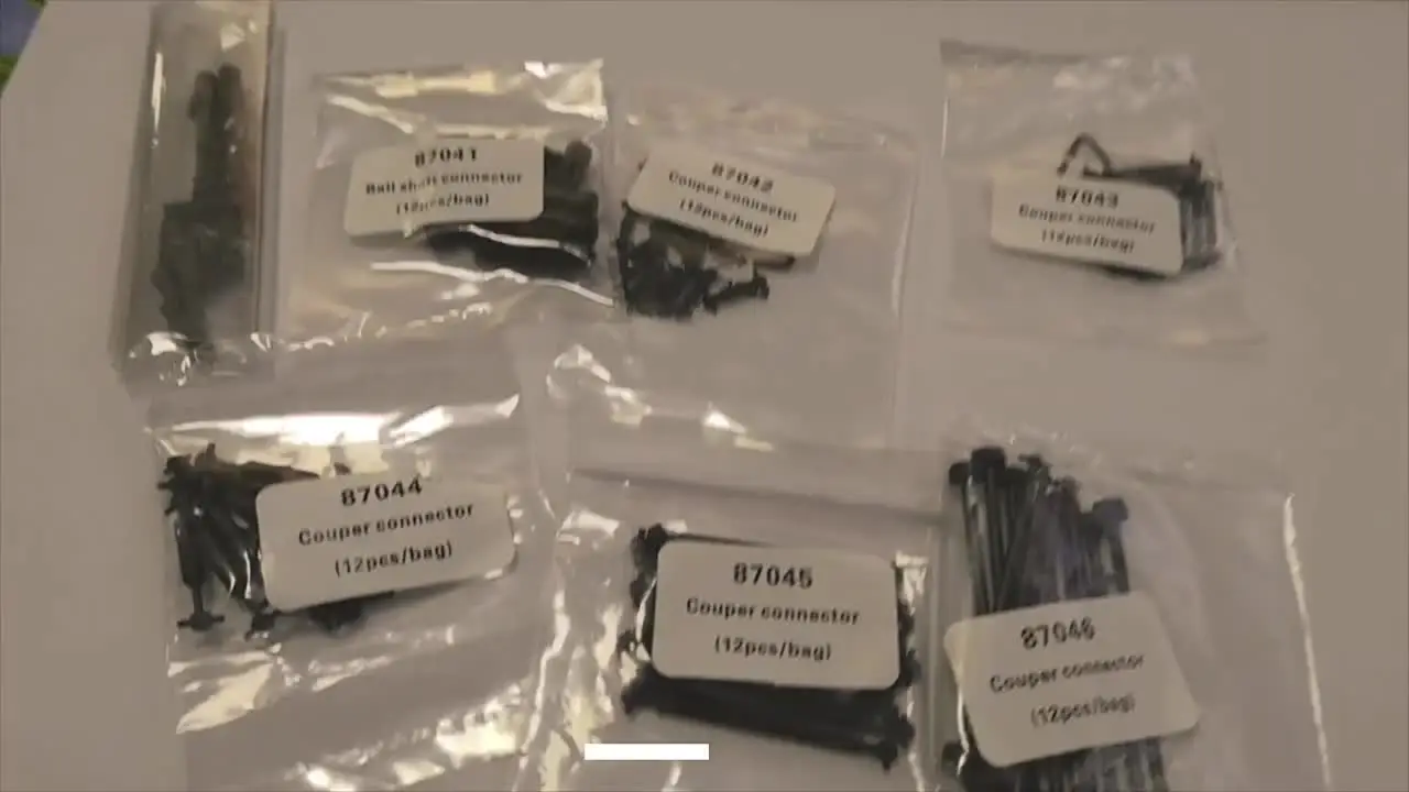 12x Coupleurs De Trains Pièces De Chemin De Fer Modèle Pour 1:87 HO