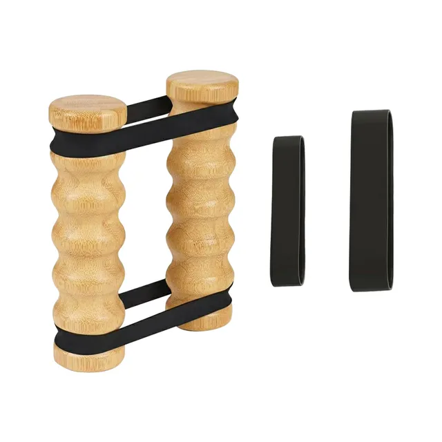Rip Stick Upper Body Workout Equipment Adjustable Resistance Bands With Wooden Handles Men Women Arm Chest Fitness Pull Belts 2