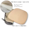 Brief Flax Non-slip Chair Cushion Comfortable Home Sponge Dining Chair Cushions Washable Outdoor Garden  Chair Pad Car Seat Mats 6