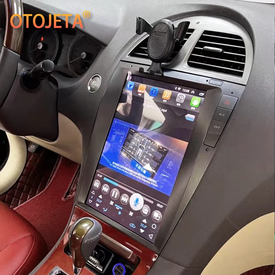 

Автомобильный мультимедийный видеоплеер, экран 12,8 дюйма, Android, 2DIN, радио, Carplay, для Lexus ES350 ES ES240 ES300 2006-2012, стерео, GPS